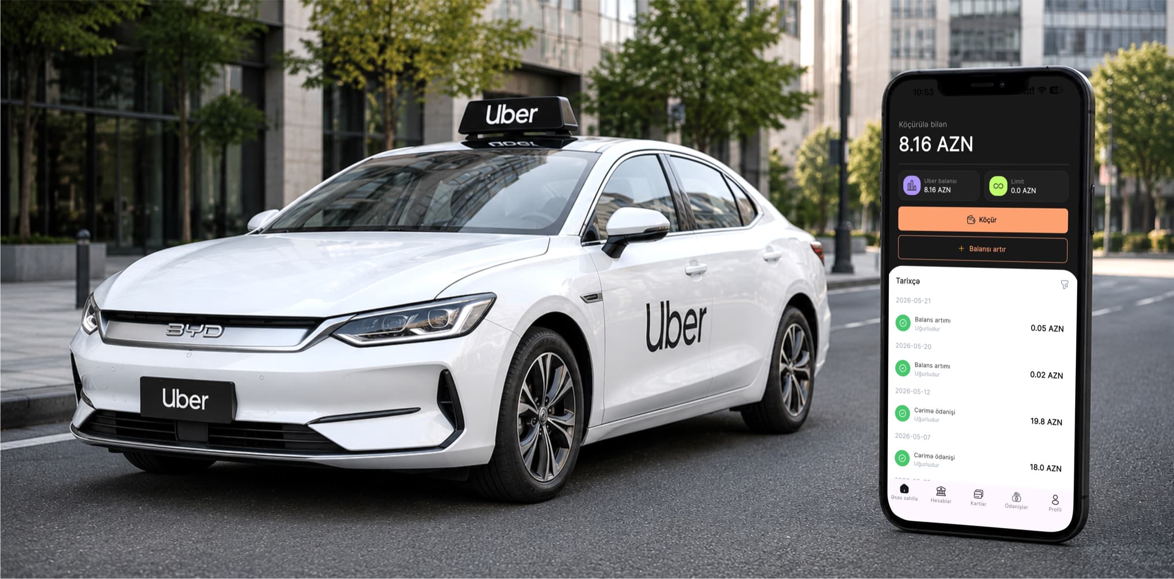 IBEX – Uber/Yango sürücü və fleet idarəetmə platforması