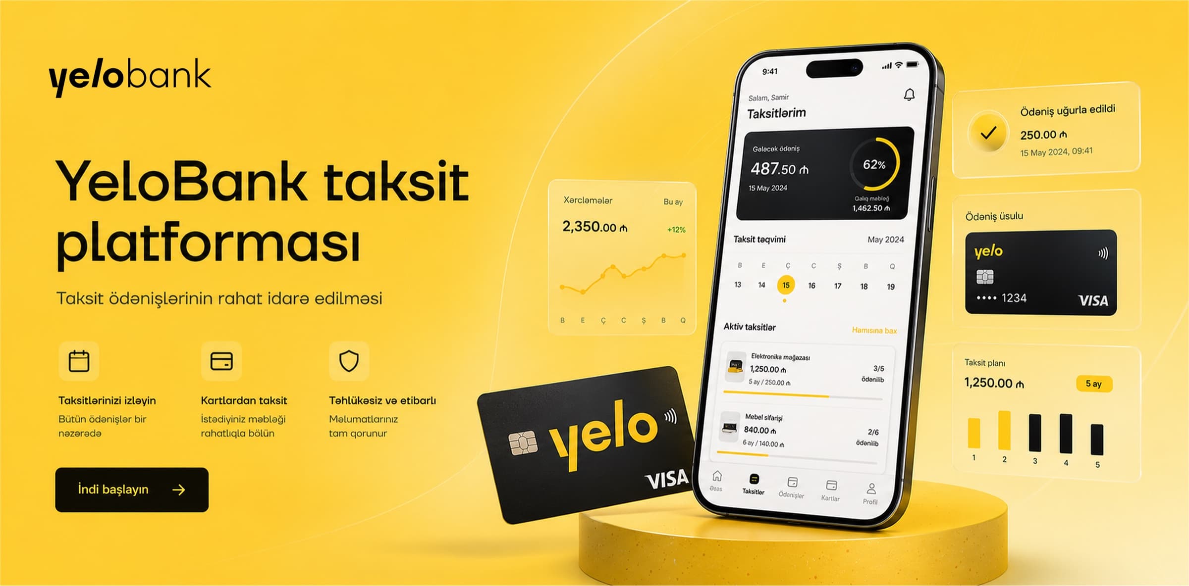 Yelo Bank Taksit Platforması